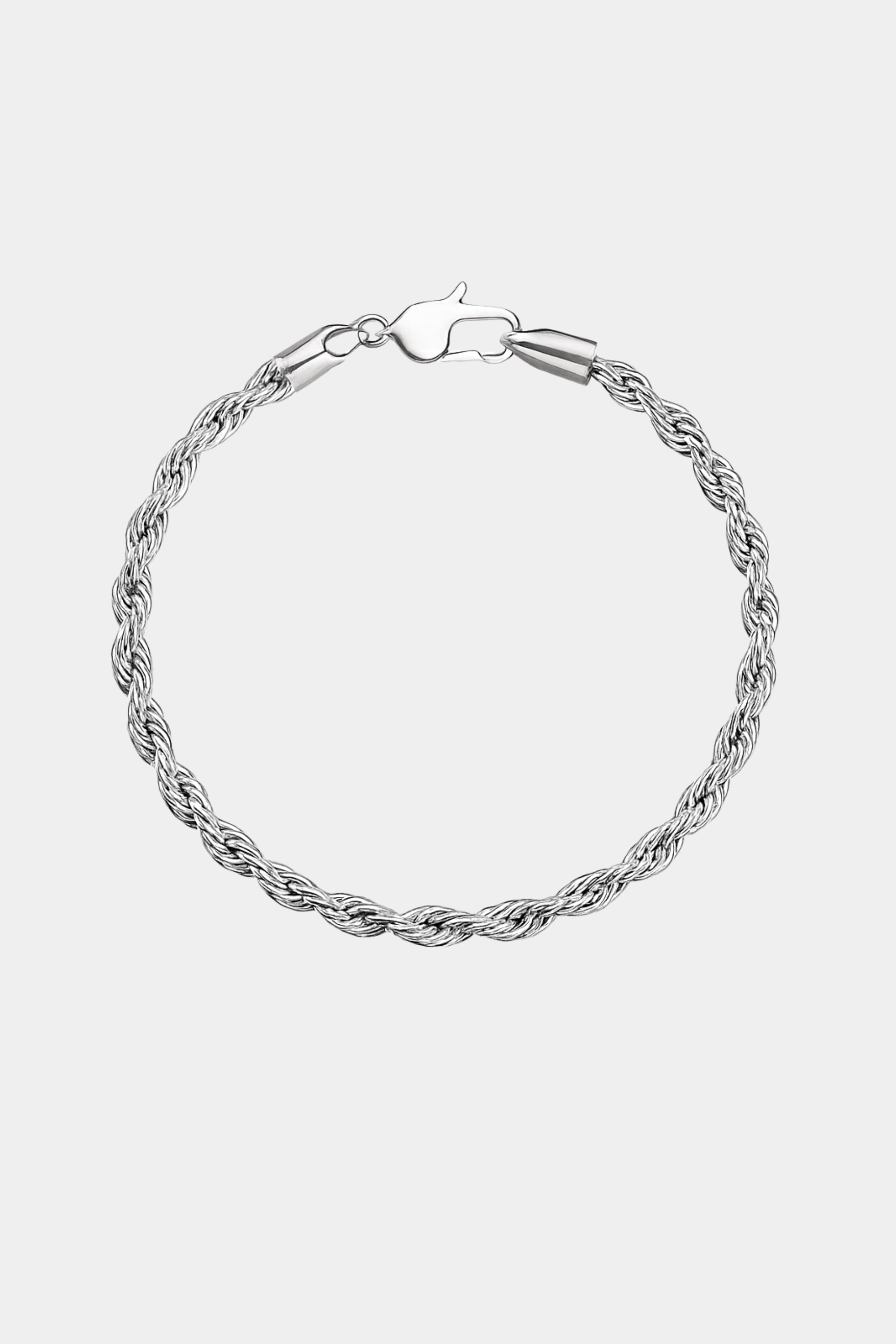 ROPE BRACELET - 3MM WHITE GOLD
