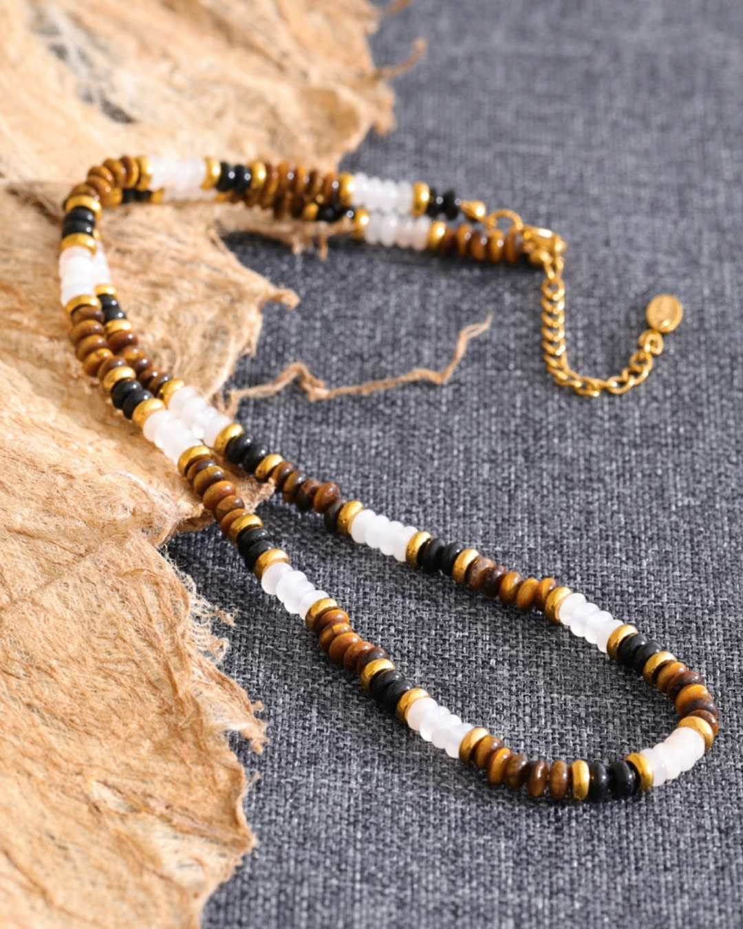 Tiger's Eye Mix Stone Necklace
