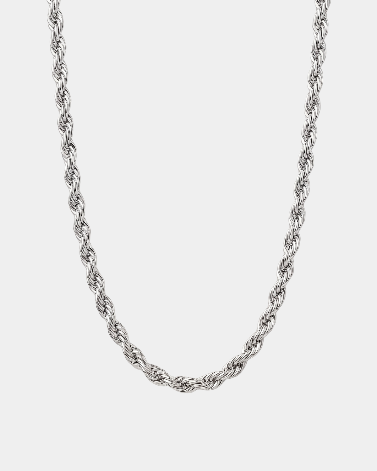 ROPE NECKLACE - 3MM WITGOUD