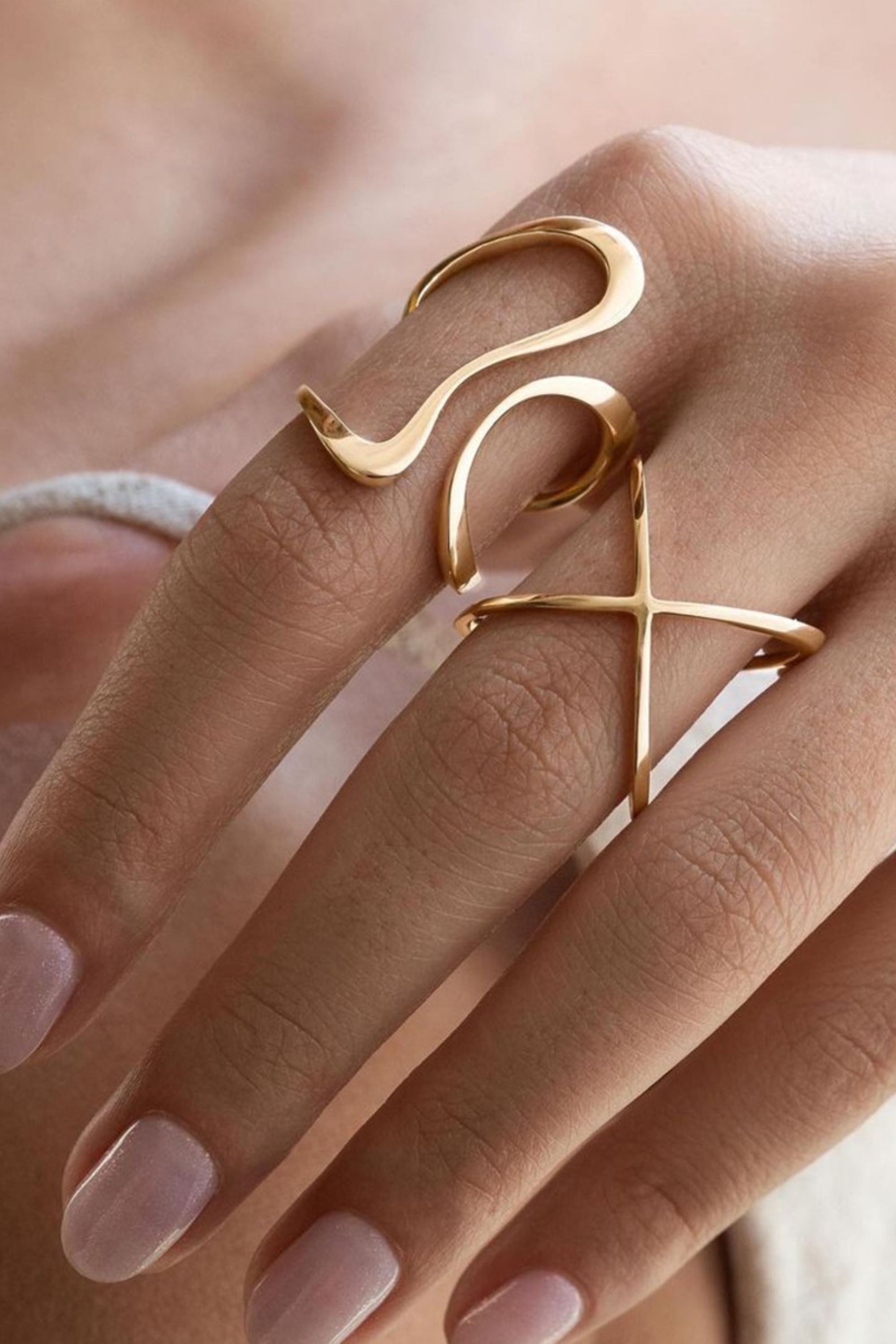 ORYA RING - 14K GOUD