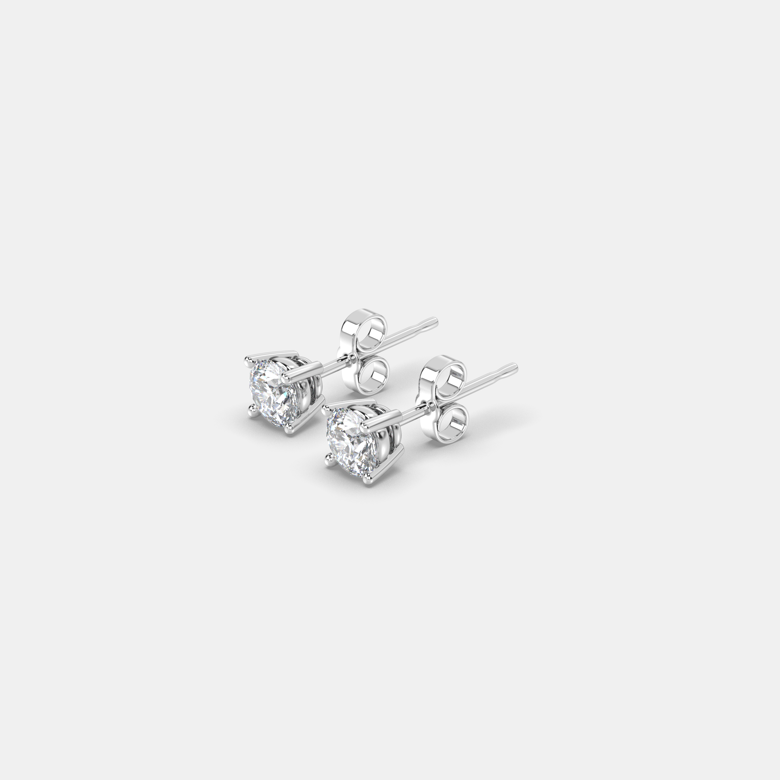 ROUND STUDS - WITGOUD