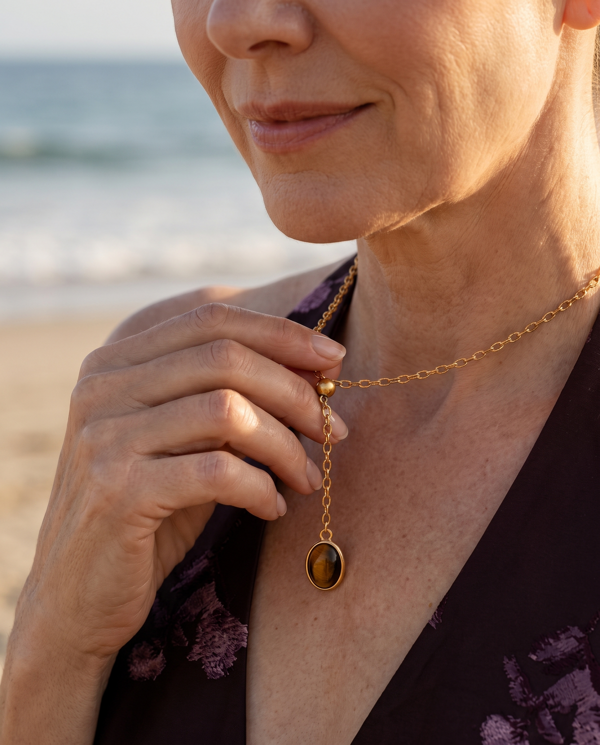 Tiger's Eye Layered Necklace