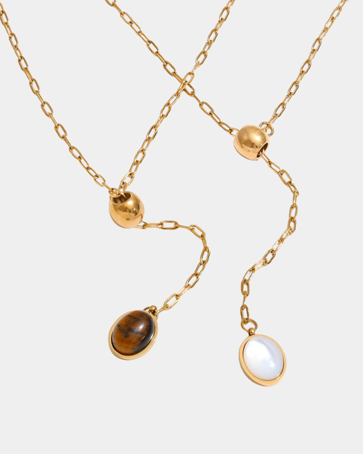 Tiger's Eye Layered Necklace
