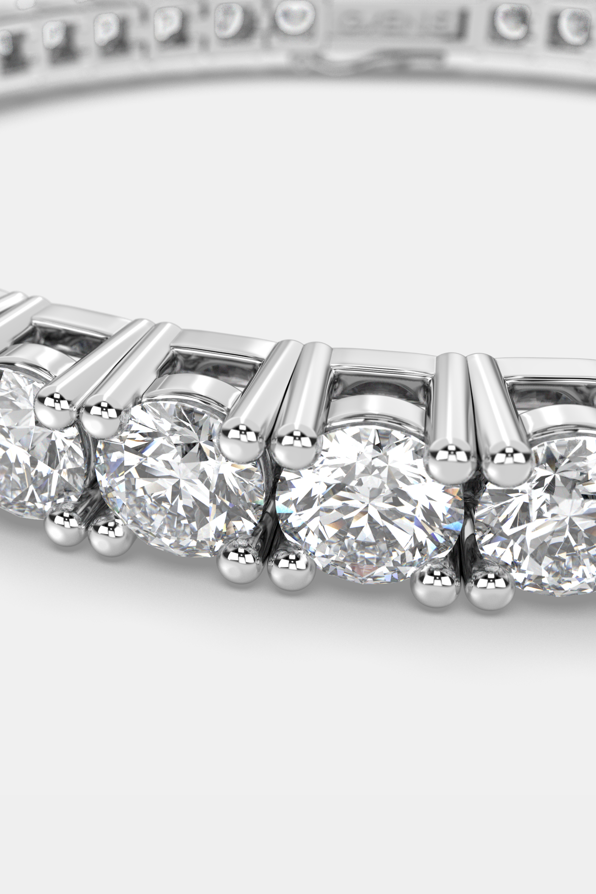 TENNIS BRACELET - 4MM WITGOUD