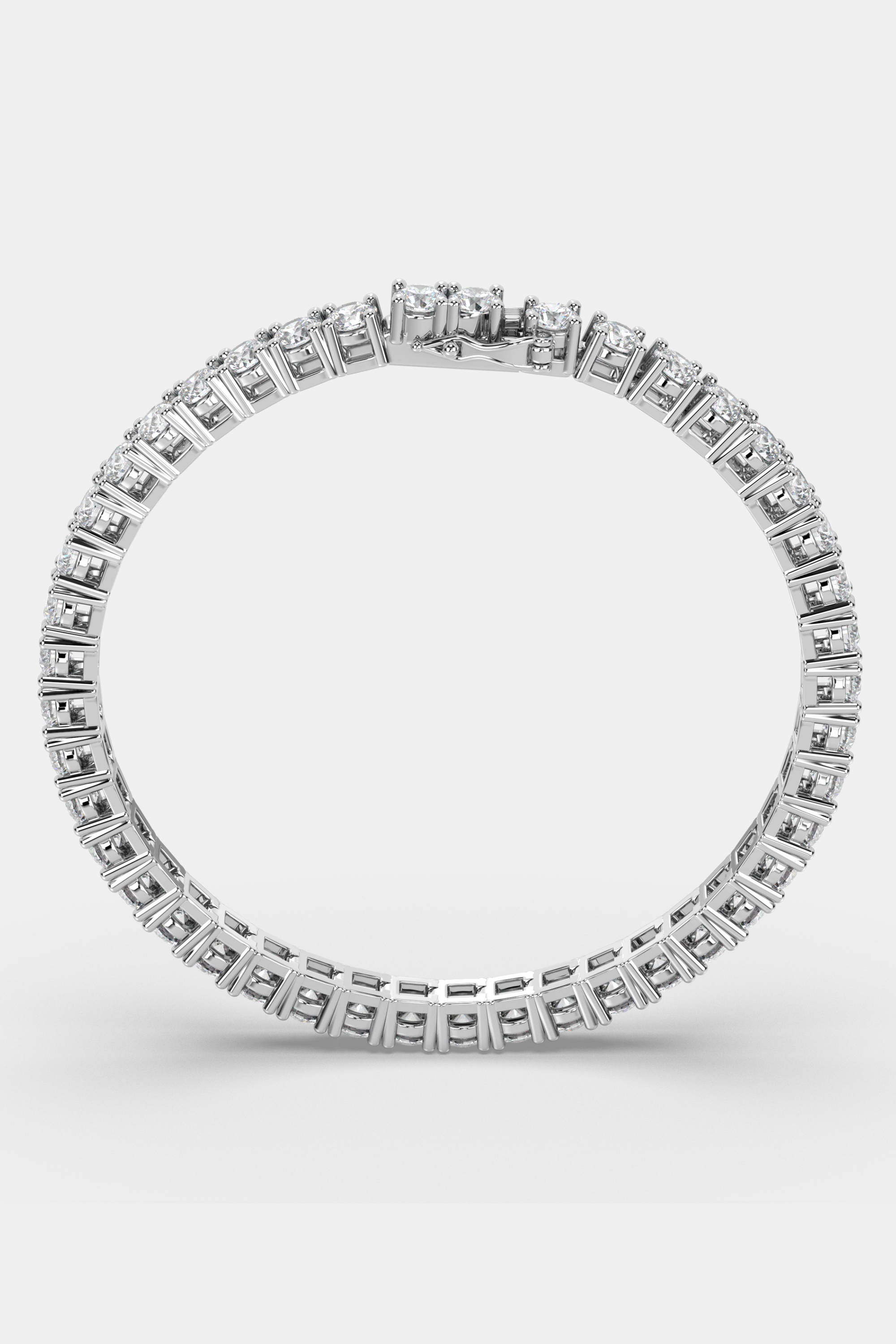 TENNIS BRACELET - 4MM WITGOUD