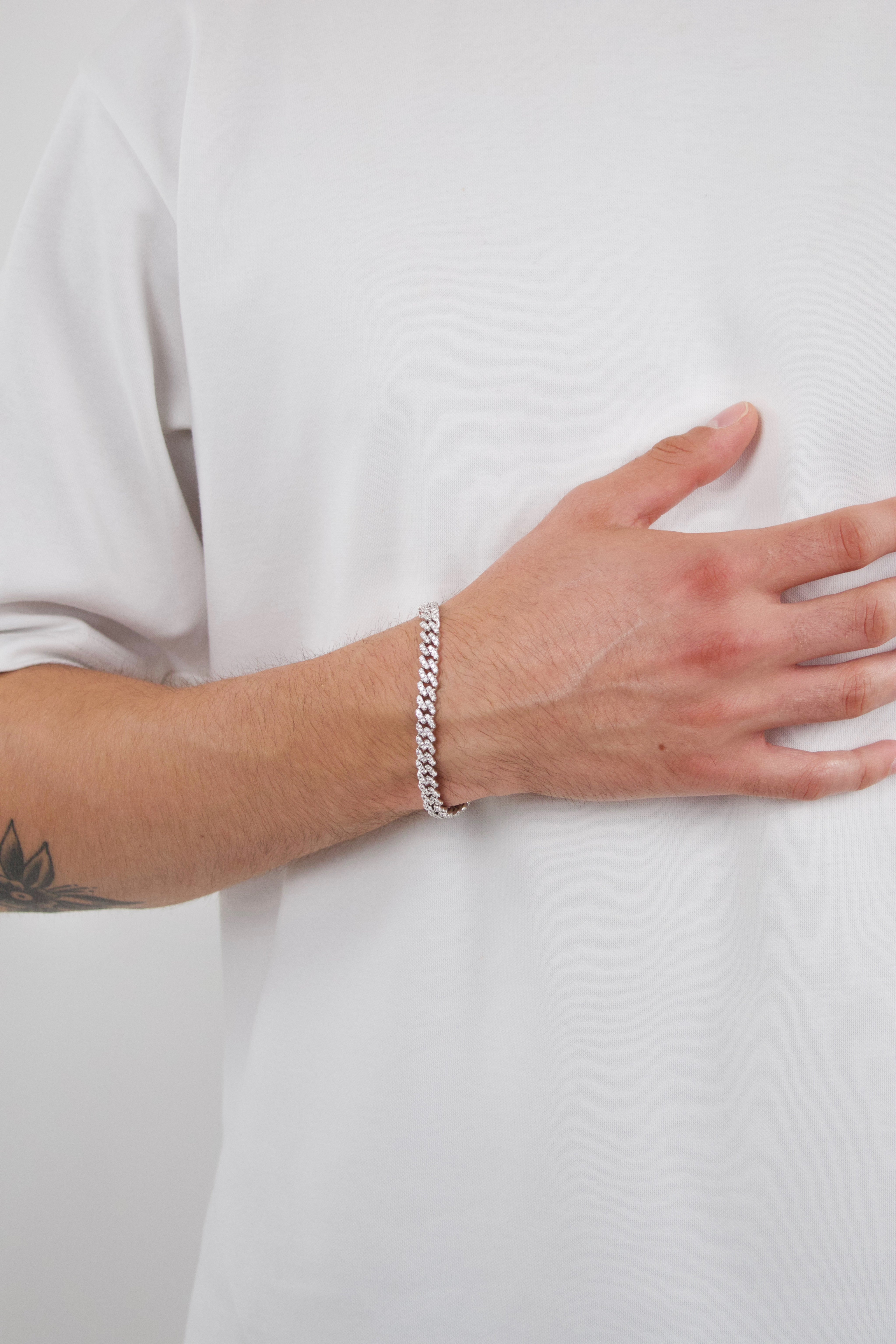 CUBAN BRACELET - WITGOUD