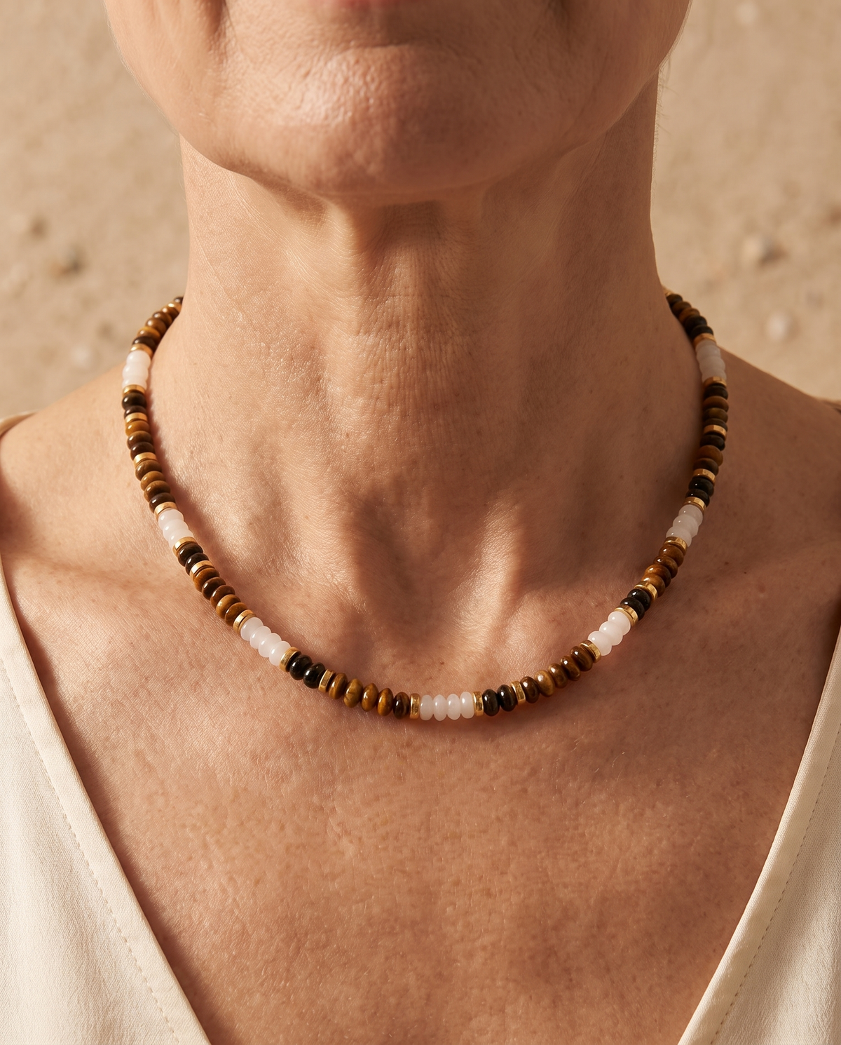Tijgeroog Mix Ketting